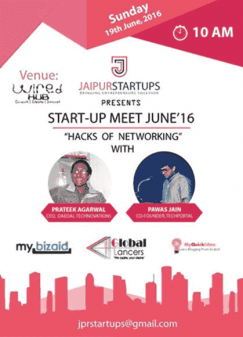 Jaipur Start-up Meet ~ An Effort to Bring Together Like-Minded People