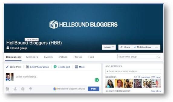 hellbound bloggers FB group