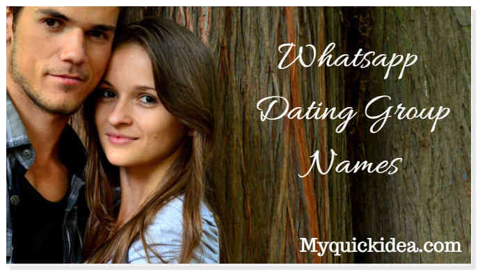 Whatsapp Dating Group Names