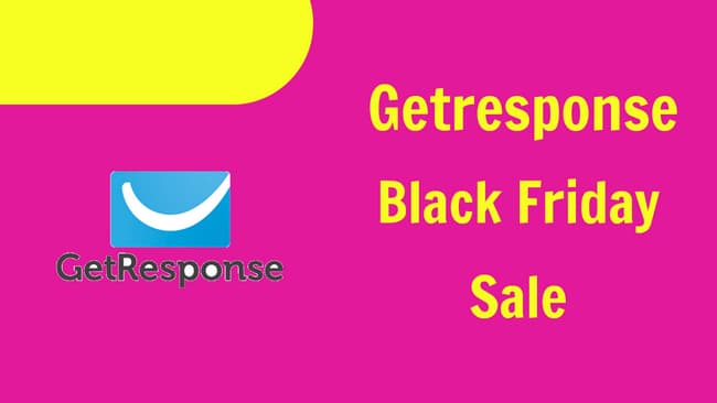 [Live] Getresponse Black Friday Sale 2021: 40% OFF Deal for You