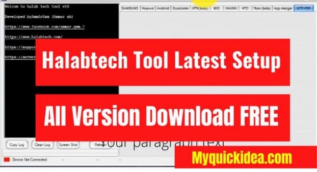 Halabtech Tool Free Download Latest 2022 (All Versions)