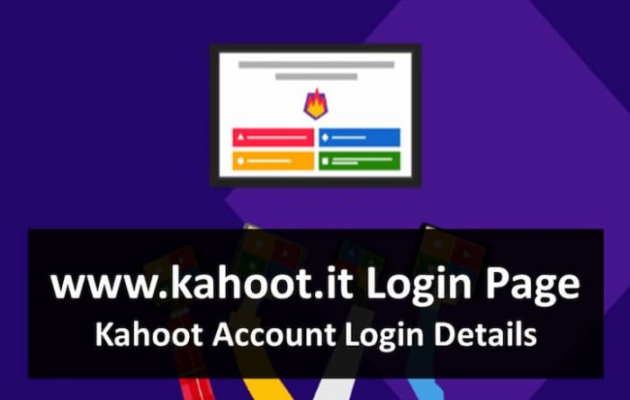 www.kahoot.it Login Page