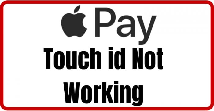 Apple Pay Touch ID is Not Working, How to Fix it