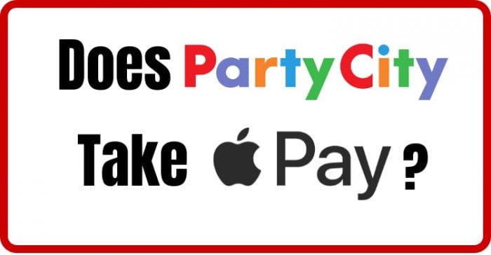 Does Party City Take Apple Pay