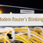 Xfinity Modem Router's Blinking Orange