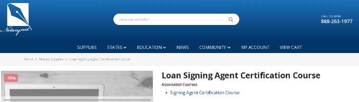 Loan Signing Agent Certified Course